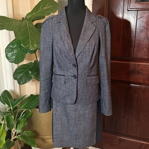 The Limited Collection Skirt Suite - Navy Blazer & Skirt